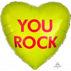 You Rock Heart Shaped Balloon 45cm