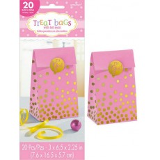Pink Baby Shower - General Paper Treat It's a Girl Favour Bags Pack of 20