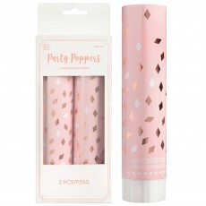 Blush Birthday Party Supplies - Confetti Poppers