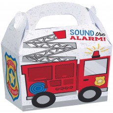 Firefighter Party Supplies - Favour Boxes First Responders Treat