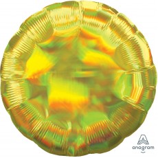 Yellow Party Decorations - Foil Balloon Std Iridescent Yellow