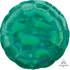 Green Party Decorations - Foil Balloon Std Iridescent Green