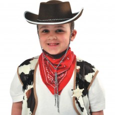Brown Cowboy Hat Child Size