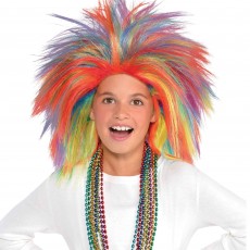 Rainbow Party Supplies - Crazy Wig ii