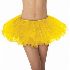 Yellow Tutu Women's Costume Adult Size