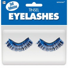 Blue Tinsel Eyelashes 1.2cm x 2.5cm