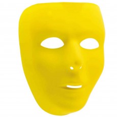 Yellow Party Supplies - Full Face Mask