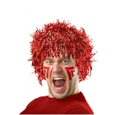 Red Party Supplies - Fun Wig