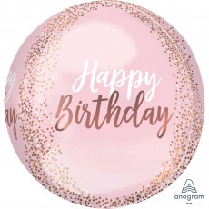 Blush Birthday Party Decorations - Shaped Balloon