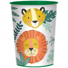Jungle Animals Party Supplies - Plastic Cup Get Wild Jungle Favour