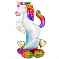 Unicorn Fantasy Party Decorations - Shaped Balloon CI: AirLoonz Hearts