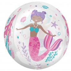 Mermaid Shine Shimmering Mermaid Shaped Balloon