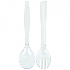 Clear Party Supplies - Fork and Spoon