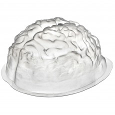 Halloween Large Brain Shaped Plastic Mould 1.4L