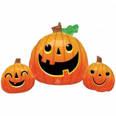 Halloween Party Decorations - Shaped Balloon XL Smiley Pumpkin Tio