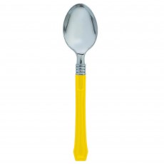 Sunshine Yellow Premium Classic Choice Spoons 20 pk