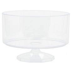 Clear Party Supplies - Medium Trifle Plastic