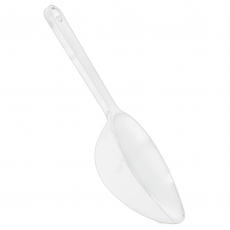 White Party Supplies - Plastic Scoop