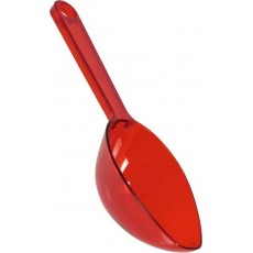 Red Party Supplies - Plastic Scoop