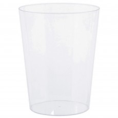 Clear Party Supplies - Medium Cylinder Plastic
