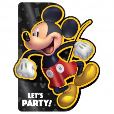 Mickey Mouse Party Supplies - Invitations Forever Deluxe
