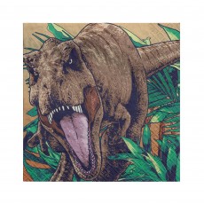 Jurassic Into The Wild Lunch Napkins 16 pk