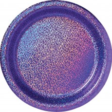 Purple Party Supplies - Dinner Plates