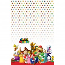 Super Mario Plastic Table Cover 1.37m x 2.43m