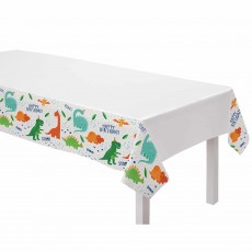 Dinosaur Party Supplies - Plastic Table Cover Dino-Mite