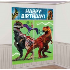 Jurassic World Party Decorations - Scene Setters Photo Props