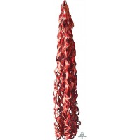Red Twirlz Tails Balloon Ribbon 86cm