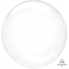 Clear Petite Crystal Clearz Round Shaped Balloon 30cm