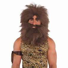 Caveman Wig Kit Adult Size
