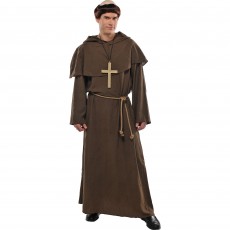 Friar Men's Costume Adult Standard Size