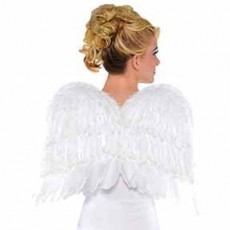 White Party Supplies - Feather Wings
