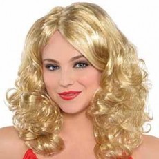 Yellow Party Supplies - Envy Blonde Wig