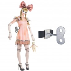 Halloween Creepy Doll Wind Up Key 10cm x 21cm