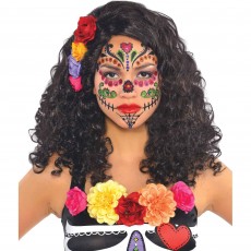 Day Of The Dead Body Jewelry Kit Adult Size