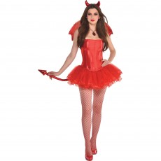 Red Sexy Devil Accessory Kit Adult Size