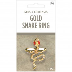 Gold Snake Ring Adult Size