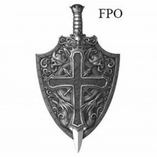 Gods & Goddesses Party Supplies - Crusader Shield & Sword Set