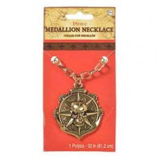 Pirate Party Supplies - Medallion Necklace