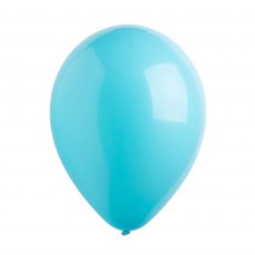 Blue Fashion Aqua  Latex Balloons