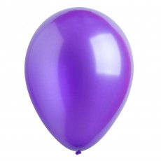 Purple Metallic  Latex Balloons