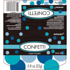 Blue Gender Reveal Confetti 22g Single Pack