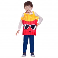 Funky Fries Boy's Costume 5-7 Years