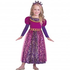 Medieval Princess Girl's Costumes 5-7 Years 2 pk