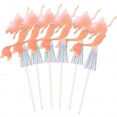 The Little Mermaid Wand Favours 6 pk