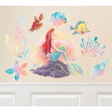 The Little Mermaid Wall Wall Decorations 8 pk