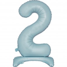 Number 2 Shaped Balloon